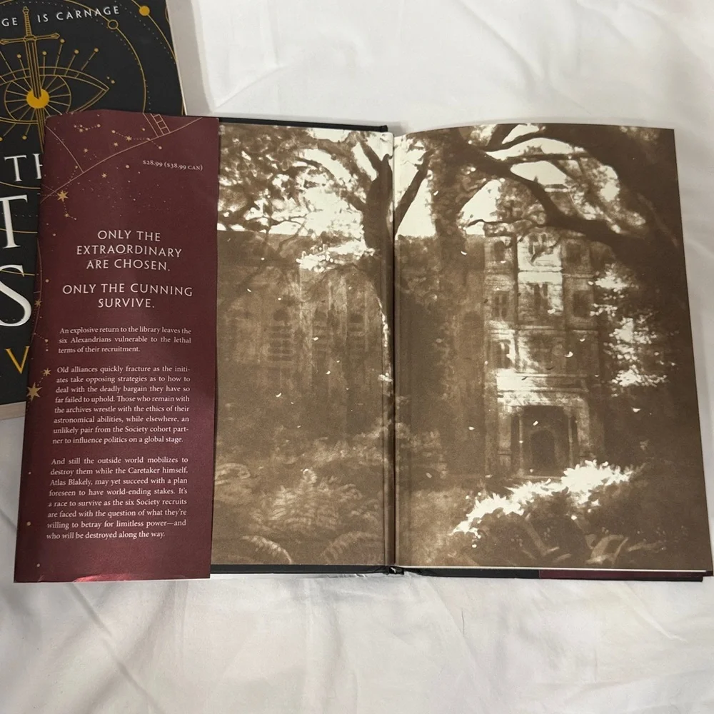 Olivie Blake Books: The Atlas Six, The Atlas Complex First, & One For My Enemy - Picture 13 of 16